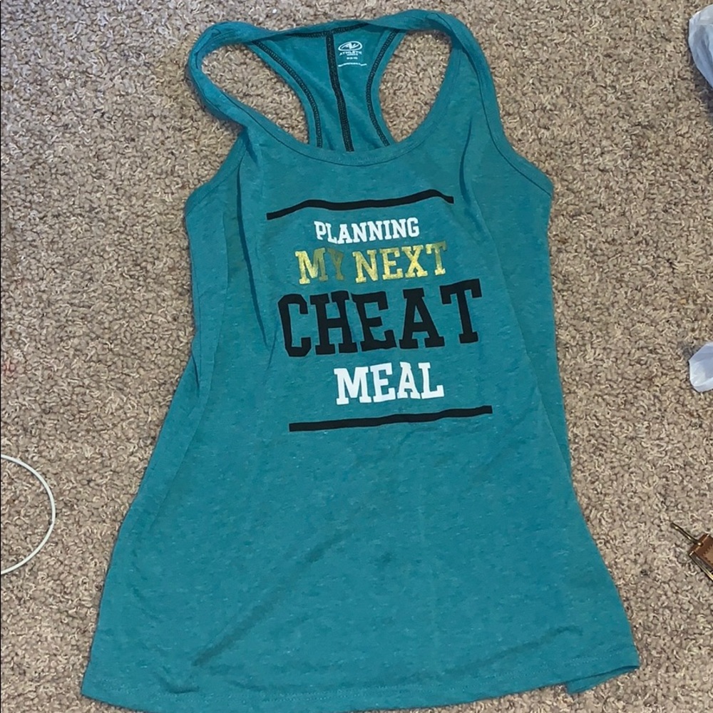 Razorback cute workout tank top